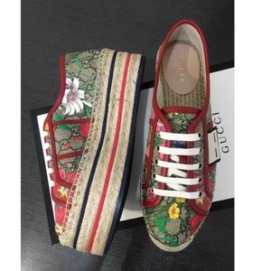 Gucci platform espadrilles